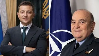Глава Військового комітету НАТО зустрівся із Зеленським: говорили про загострення на Донбасі та втрати