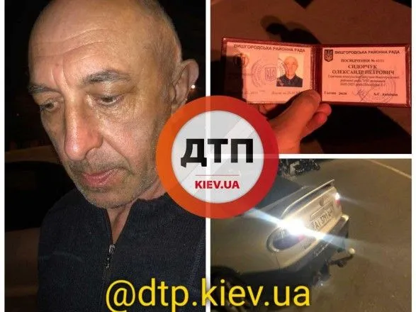 Представился депутатом: в Киевской области водитель спровоцировал ДТП и хотел убежать