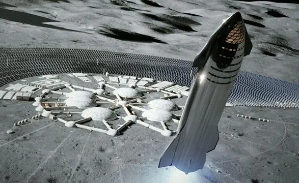 SpaceX создаст для NASA корабль, который высадит астронавтов на Луну