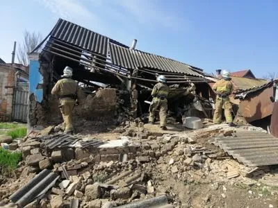На Запорожье произошел взрыв с пострадавшим: спасатели показали завалы дома