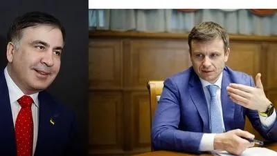 "Шулер" проти "козявки": Саакашвілі і міністр Марченко обмінялися публічними образами