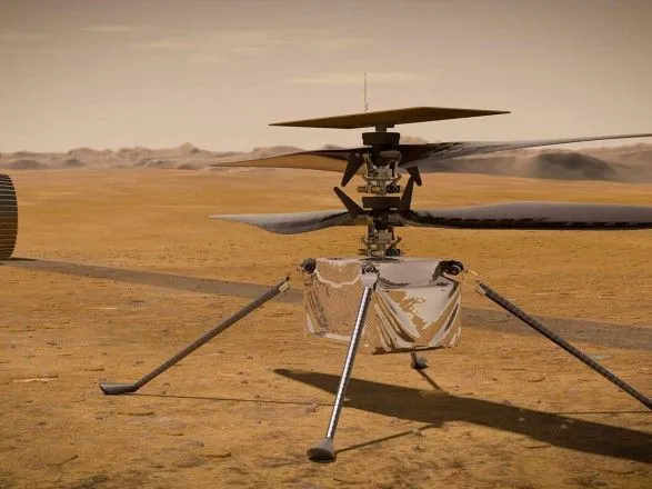 Вертолет Ingenuity совершил третий и рекордный полет на Марсе
