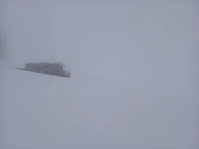 Высокогорье Карпат покрыло снегом