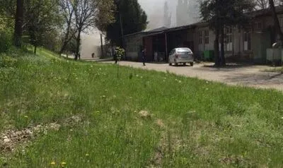 В Болгарии загорелся склад завода оружия