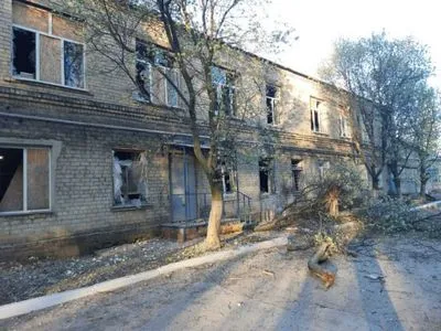 Оккупанты обстреляли больницу для больных коронавирусом в Донецкой области