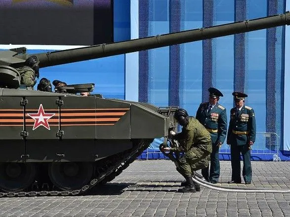 У Москві під час репетиції параду до Дня Перемоги затримали чотирьох осіб