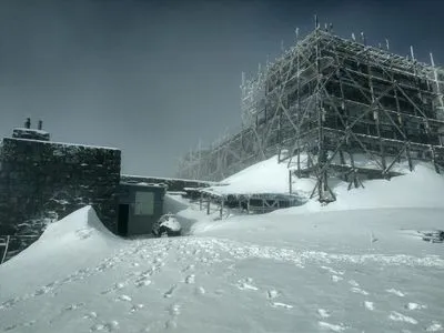 На горе Поп Иван за ночь выпало до 20 сантиметров снега