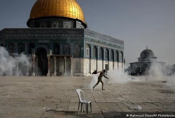 В иерусалимской мечети Аль-Акса произошел пожар на фоне беспорядков
