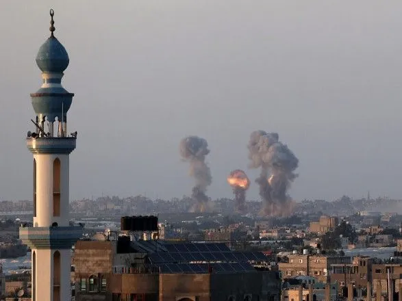 Армія оборони Ізраїлю повідомила, що атакувала 600 військових цілей у секторі Гази