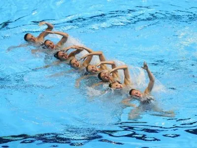 Збірна України з артистичного плавання здобула третю золоту медаль на ЧЄ