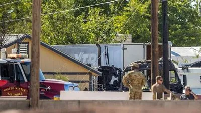 В Лас-Вегасе разбился военный самолет, есть погибший
