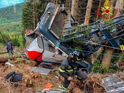 Катастрофа на канатній дорозі в Італії: поліція заарештувала підозрюваних