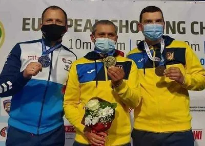 Украина завоевала вторую золотую медаль на чемпионате Европы по стрельбе
