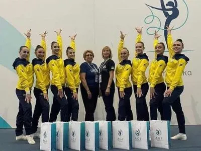 Збірна України завоювала нагороду чемпіонату світу зі спортивної аеробіки