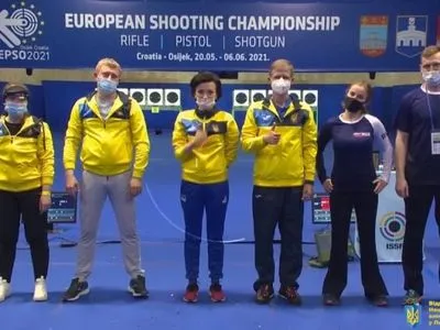 Украинцы получили дополнительные медали на чемпионате Европы по пулевой стрельбе