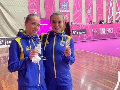 Сборная Украины завоевала несколько медалей на Кубке мира по прыжкам на батуте