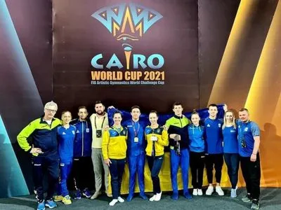 Збірна України здобула низку медалей на Кубку світу зі спортивної гімнастики