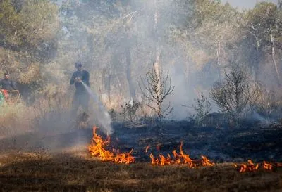 В Ізраїлі спалахнули пожежі після запущених ракет із сектору Газа