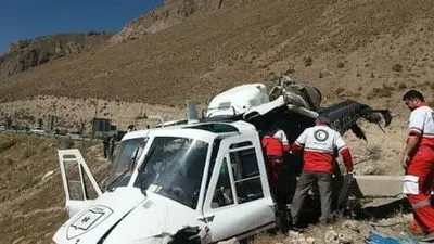 В Ірані розбився вертоліт, що перевозив урни з виборчих дільниць: одна людина загинула, 11 осіб постраждали