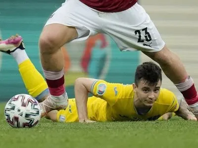Збірна України поступилася Австрії у вирішальному матчі Євро-2020