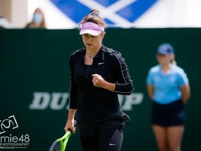 Теніс: Світоліна перемогла на старті турніру WTA в Істборні