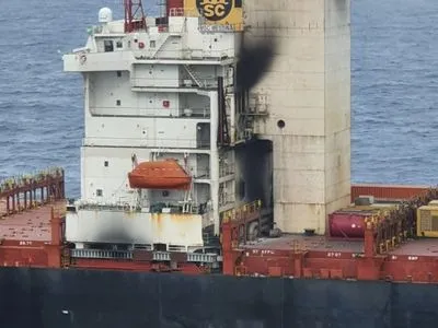 У МЗС повідомили обставини пожежі на судні MSС MESSINA