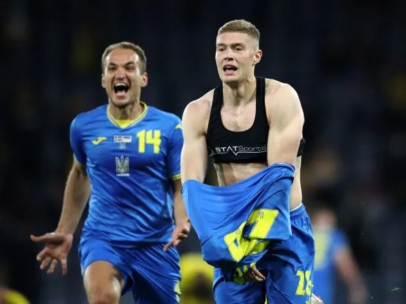 Довбик обійшов Зінченка, ставши наймолодшим автором гола в історії України на Євро