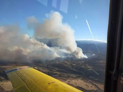 На Кіпрі спалахнула масштабна лісова пожежа