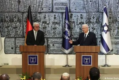 Президент Німеччини запевнив Ізраїль у подальшій підтримці з боку Берліна