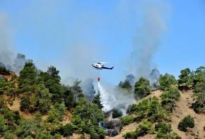 Лісова пожежа на Кіпрі, що вирує другий день поспіль, забрала життя чотирьох людей