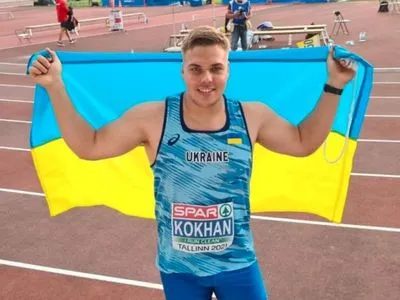 Сборная Украины завоевала первую награду на молодежном ЧЕ по легкой атлетике