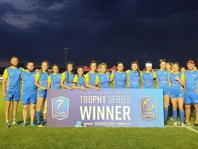 Украинки победили на чемпионате Европы с "регби-7"