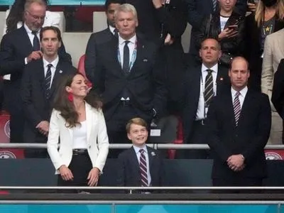 На финале Евро-2020 присутствуют герцог и герцогиня Кембриджские с сыном