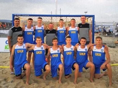 Юнацька збірна України стала призером чемпіонату Європи з пляжного гандболу