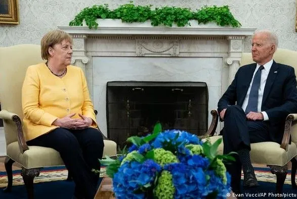 Байден и Меркель подписали "Вашингтонскую декларацию"