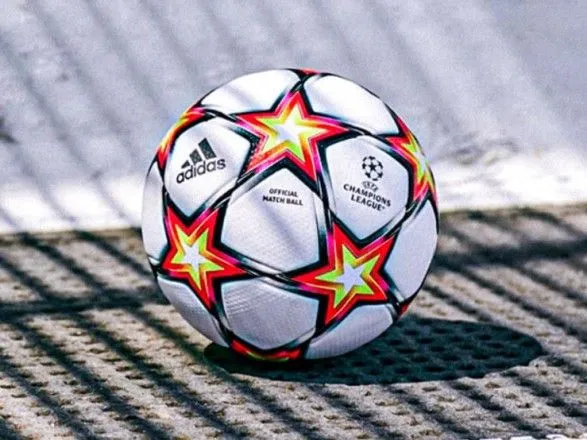 Футбол: представлено новий м'яч Ліги чемпіонів УЄФА