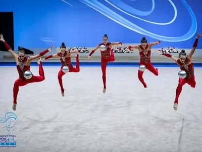 Українські гімнастки завоювали три срібні медалі на Гран-прі в Ізраїлі