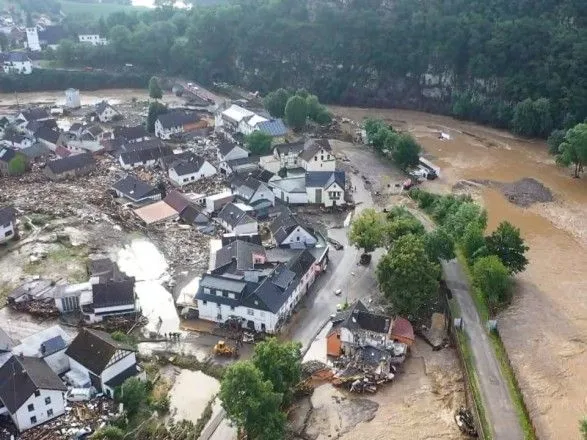 Железнодорожное сообщение на границе ФРГ и Чехии прервали из-за наводнения