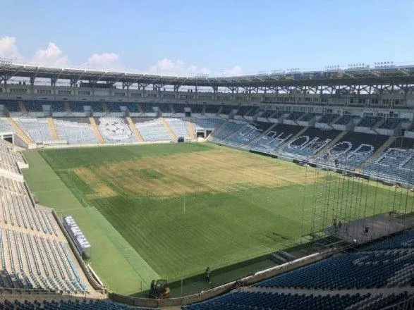 Після концерту MONATIK в Одесі стадіон "Чорноморець" залишився без газону