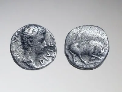 У Грузії виявили монету Октавіана Августа, викарбувану в 15 році до нашої ери