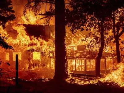 Лесные пожары в Калифорнии коснулись жилых местностей: людей эвакуируют из собственных домов