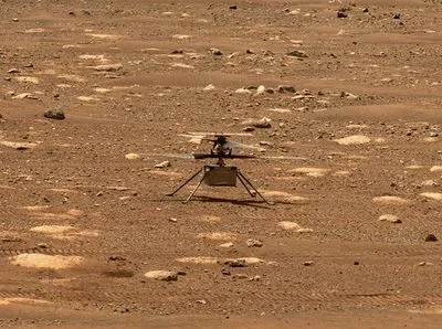 Вертолет Nasa Ingenuity совершил самый длинный и самый быстрый полет на Марсе