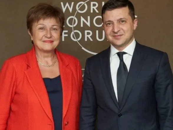 Зеленский провел разговор с директором-распорядителем МВФ: о чем шла речь