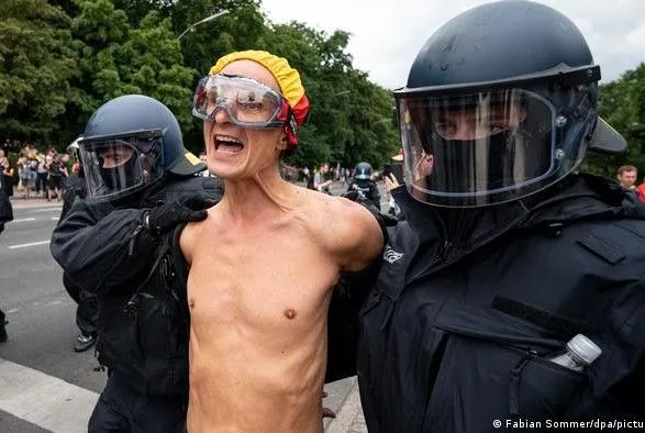 У Берліні розпочато розслідування щодо понад 500 ковід-дисидентів