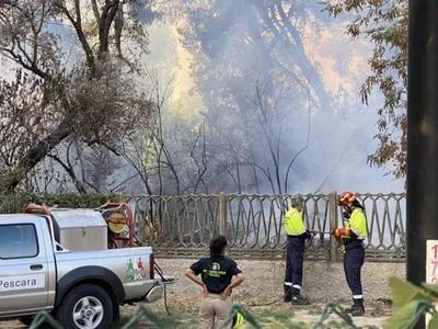 В Италии вспыхнули лесные пожары