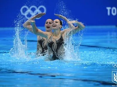 Знову треті: український дует вийшов у фінал Олімпіади з артистичного плавання