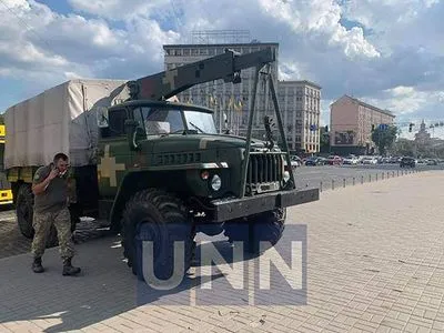 Отказали тормоза: военный грузовик протаранил несколько автомобилей в Киеве