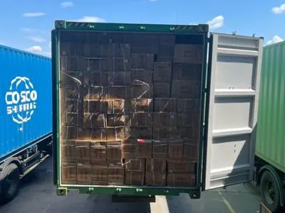 21 тонну контрабанди з Китаю конфіскували на Одеській митниці