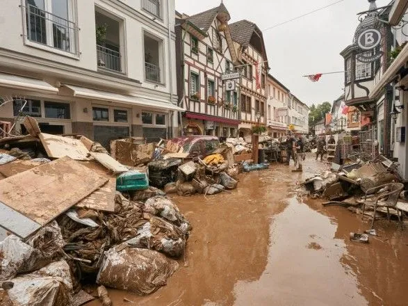 Німеччина виділить 10 млрд євро на відновлення постраждалих від повеней регіонів
