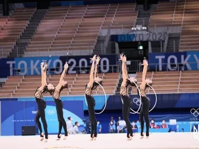 Украинские гимнастки вышли в финал в групповых упражнениях в Токио-2020